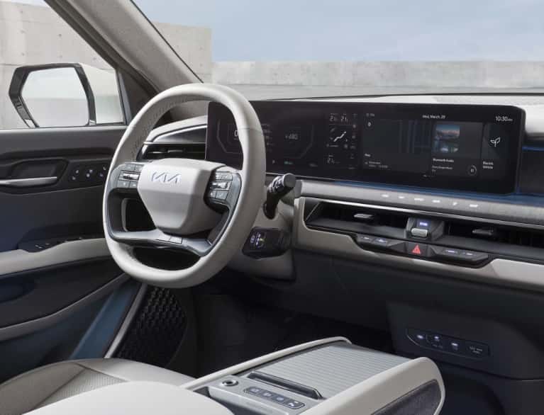 All new 2024 EV9 Interior